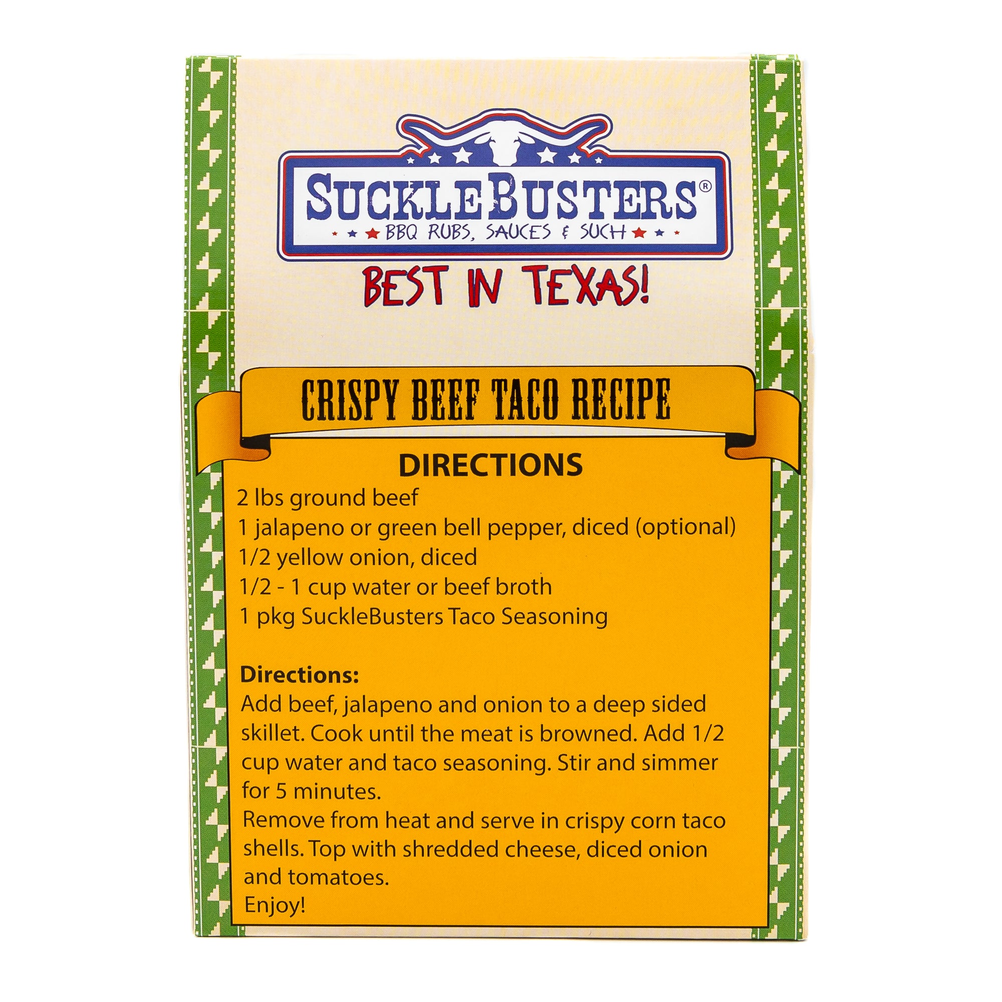 Taco Seasoning Kit