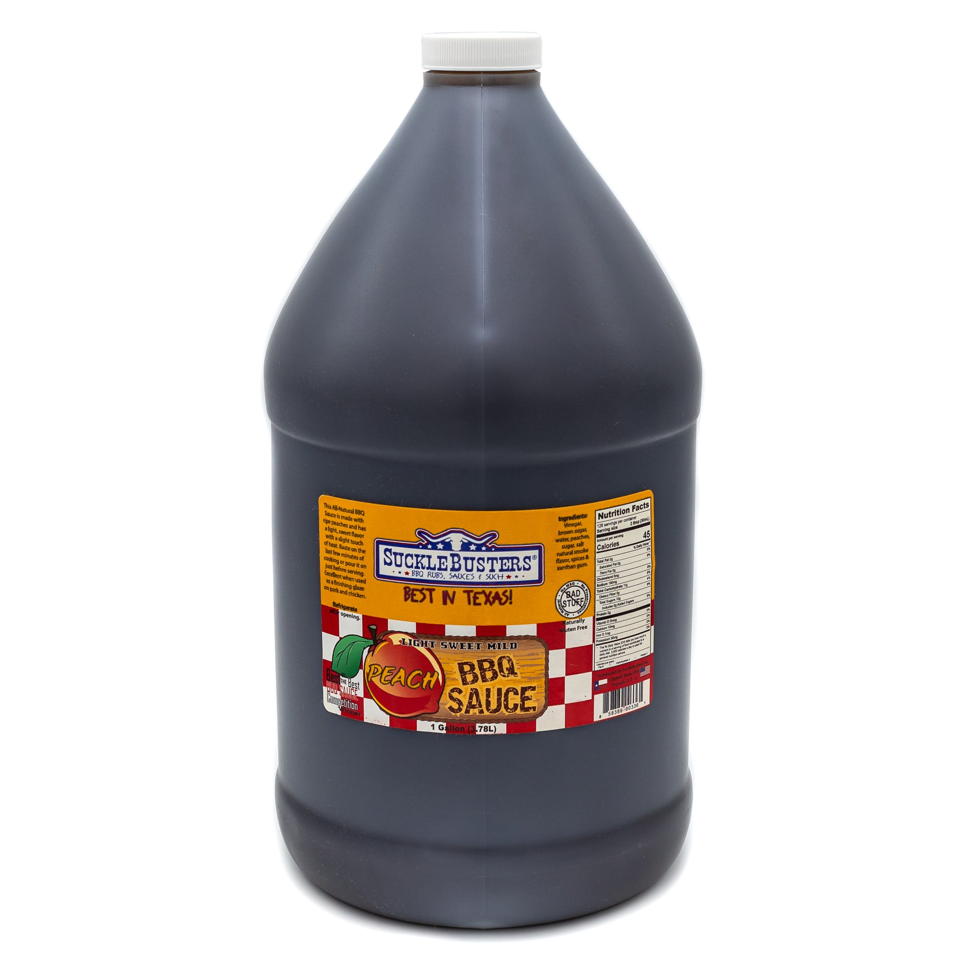 Peach BBQ Sauce Gallon